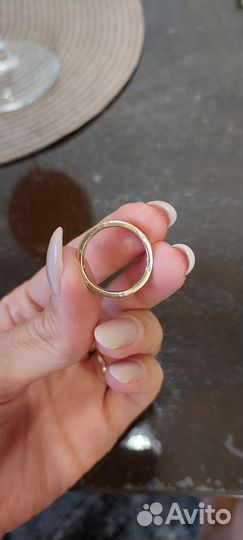 Золотое Кольцо с бриллиантом