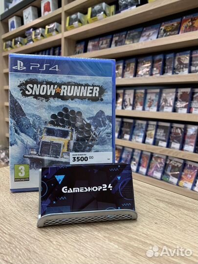 Новый/Snow Runner PS4
