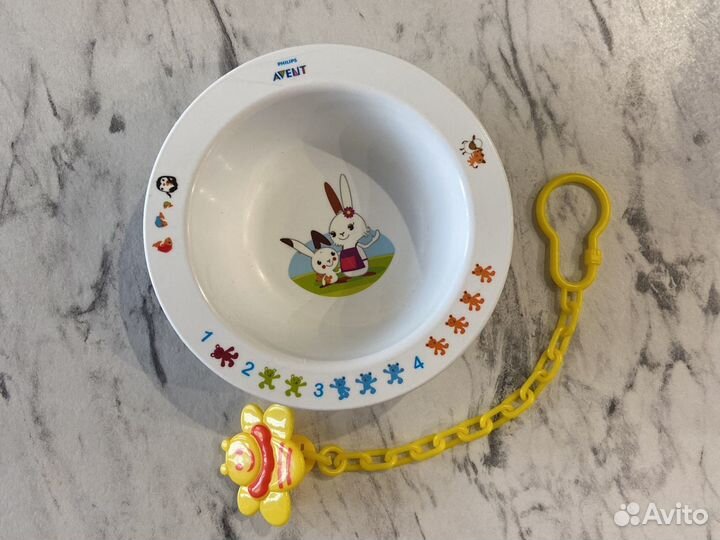 Тарелочка avent,прищепка