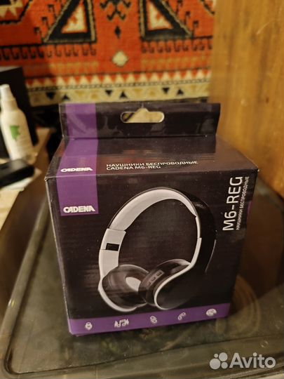 Наушники Bluetooth Cadena M6-REG