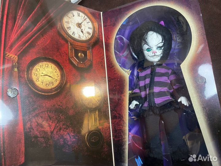 Кукла Чеширского Кота из Алисы в стране Чудес Livi