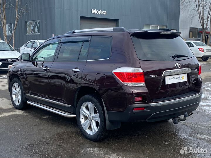 Toyota Highlander 3.5 AT, 2011, 220 000 км