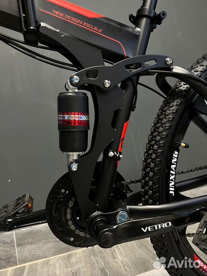 Велосипед новый Vetro на литых дисках, складной