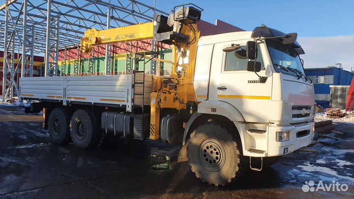 КАМАЗ 43118-3027-50 с КМУ, 2024