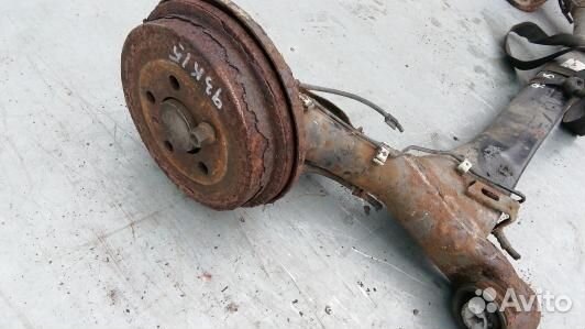 Балка задняя skoda fabia 2 (93K15LQ01)