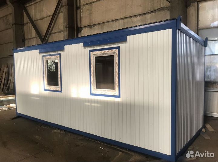 Бытовка размер 6х2,4 метра, для приёма рабочих