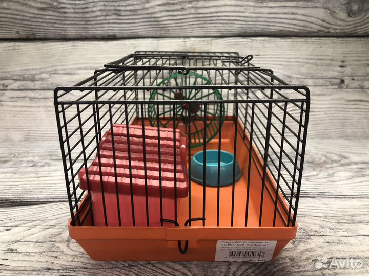 Новая клетка для хомяка джунгарика, джунгарского