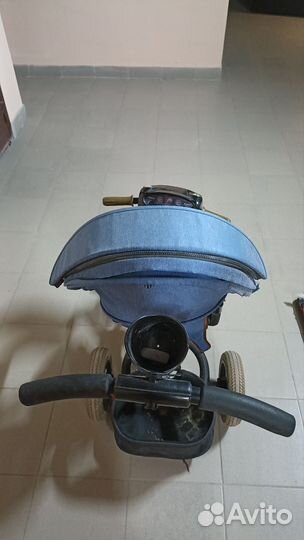 Детский велосипед с ручкой бу