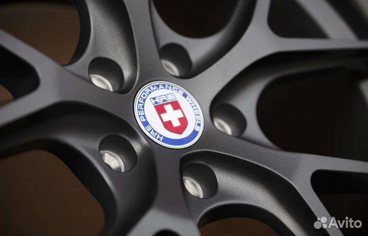 Диски HRE P101 R18 5*114,3 Графит