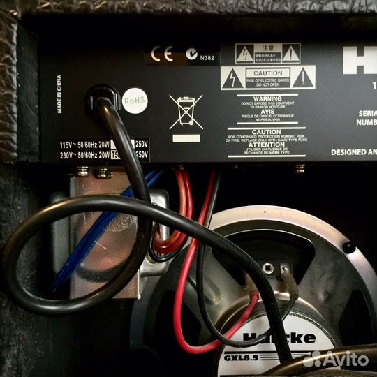 Гитарный комбо-усилитель Hartke G10, комбик 10 Вт