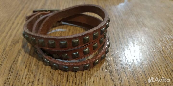Кожаный браслет