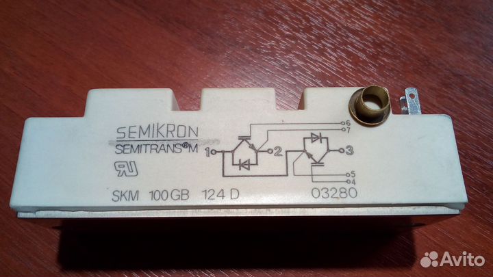 Транзистор IGBT SKM 100GB 124D