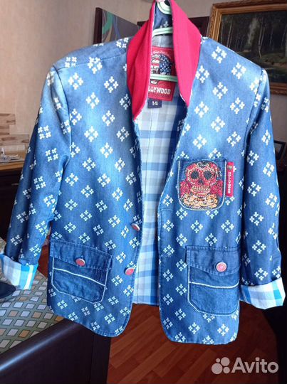 Пиджак стильный как новый