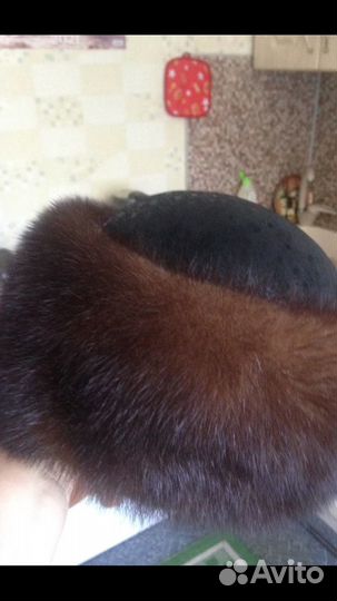 Шапка норковая женская
