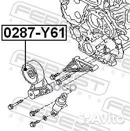 Ролик натяжной приводного ремня (комплект) Febest