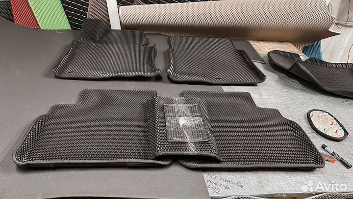 Eva ева эва коврики с бортами 3D