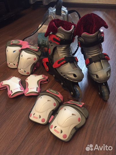 Коньки роликовые на девочку