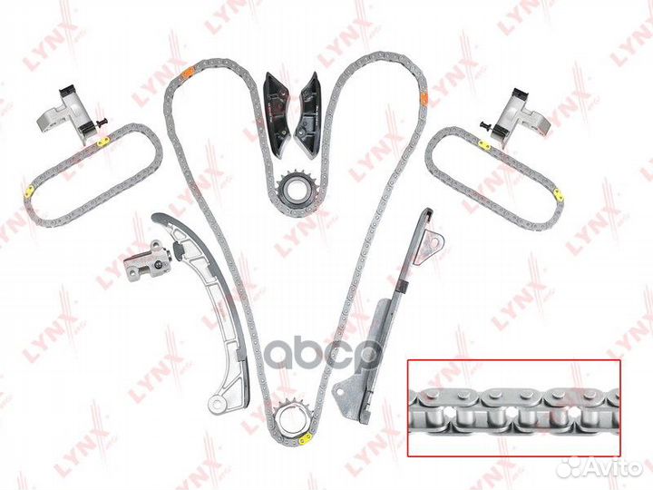 Комплект цепи грм TK0060 lynxauto