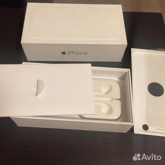 Коробка от Айфона 6 и 6с плюс