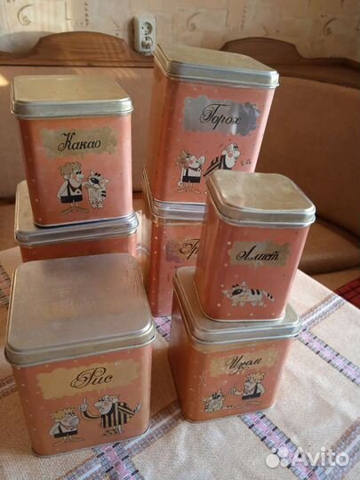 Банки для сыпучих продуктов