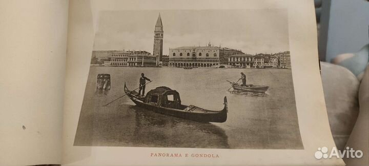 Литография Венеция набережная Скьявони, 30 листов