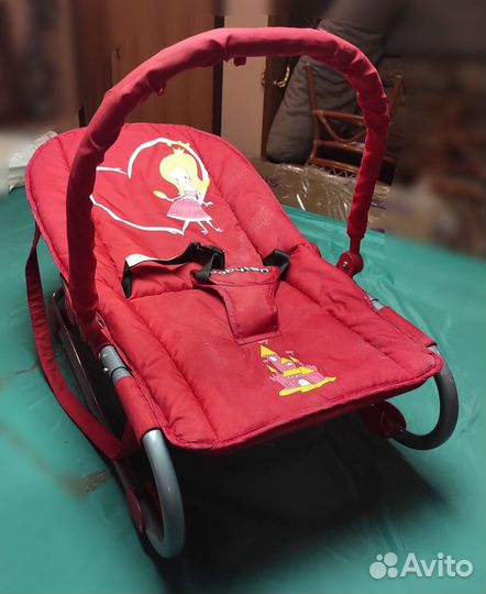 Детские качели шезлонг