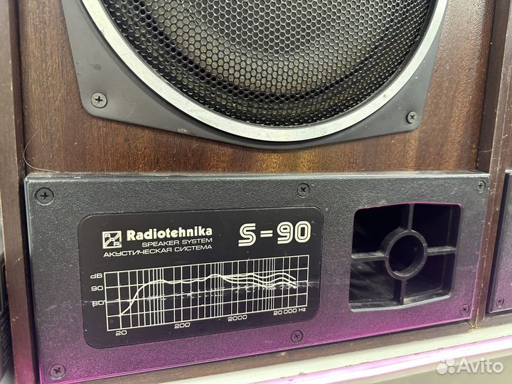 Колонки radiotehnika s 90