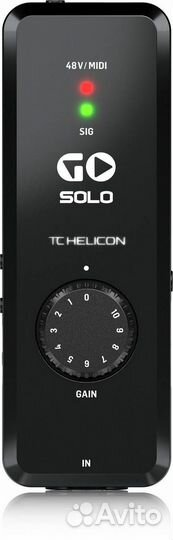 Аудиоинтрефейс TC helicon Go Solo