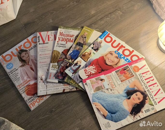6 журналов по вязанию