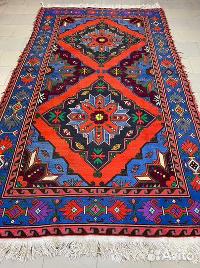 Старинный Сумах Ковёр Ручной Работы, 3.05/1.80