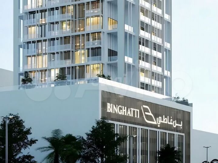 Квартира-студия, 33,3 м² (ОАЭ)