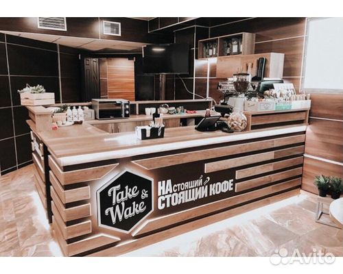 Барная стойка для кофейни