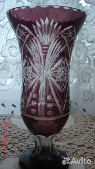 Ваза хрустальная СССР