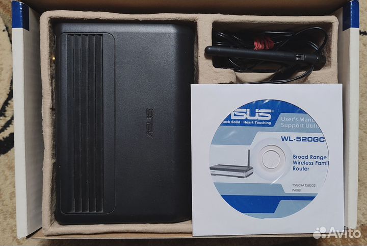 Wifi роутер маршрутизатор asus WL-520GC