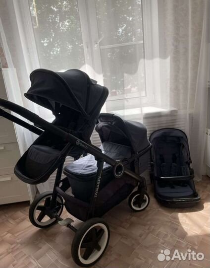 Прогулочная, коляска для двойни или погодок