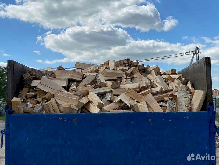 Дрова березовые колотые