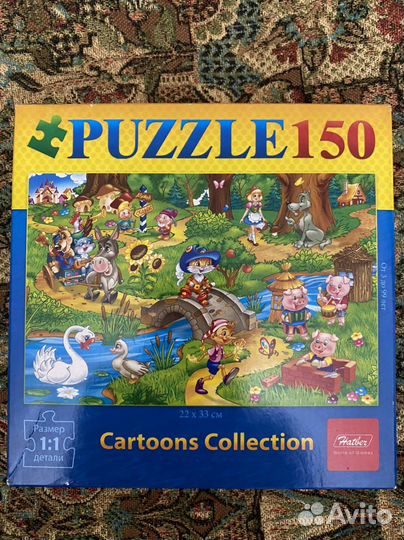 Пазлы 150 и 160 деталей