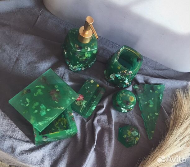 Комплект для ванной/шкатулка