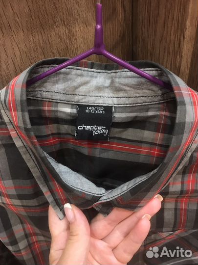 Рубашка на мальчика 146/152