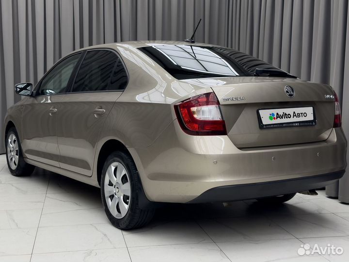 Skoda Rapid 1.6 AT, 2019, 63 390 км