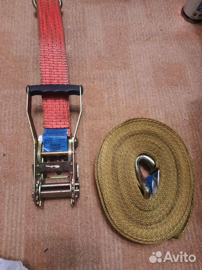 Ремни стяжные бу