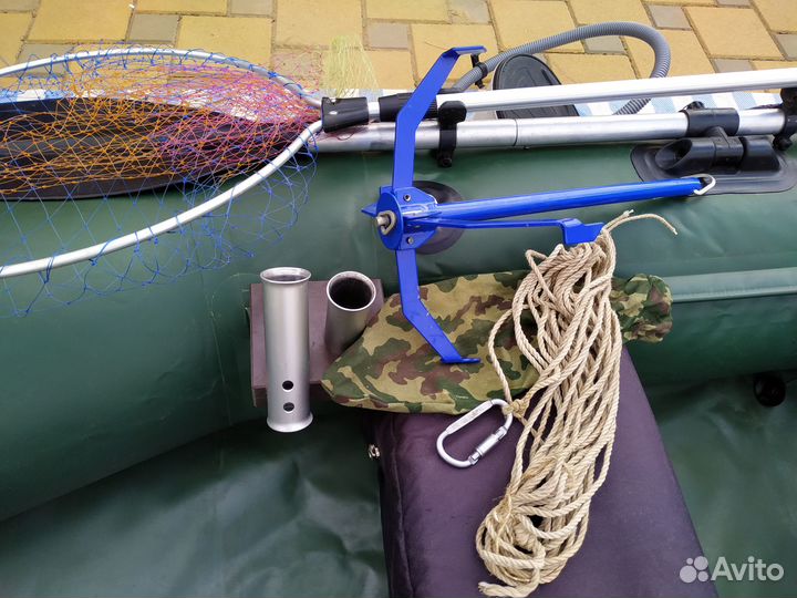 Лодка пвх с мотором комплект бу