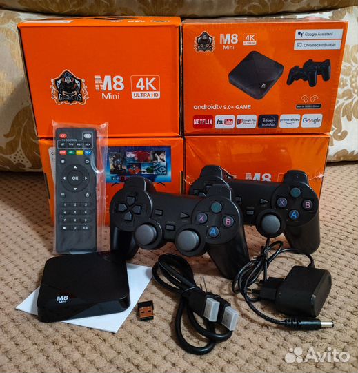 Игровая Android TV приставка M8 Mini Game