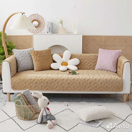 Дивандек, накидка на диван, плед