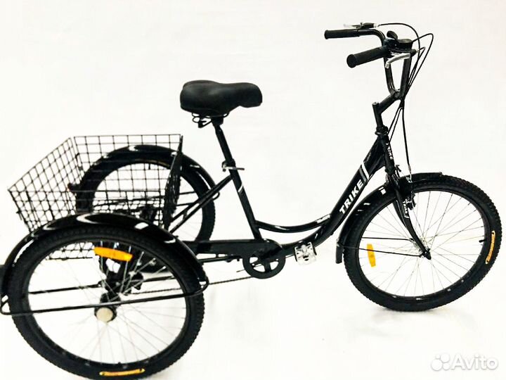 Трехколесный велосипед для взрослых, пожилых людей