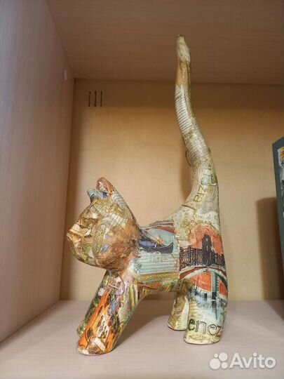 Статуэтка кошки 34 см