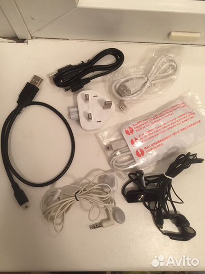 Гарнитура Htc, Nokia, кабель mini-USB