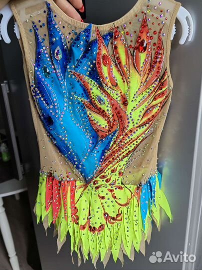 Купальник гимнастический для выступлений