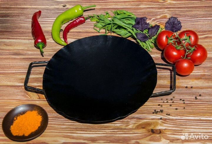 Садж вороненая сталь 35 см