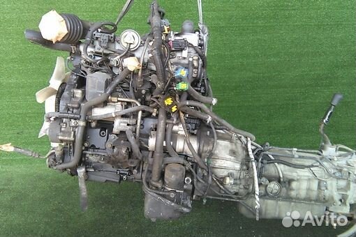 Двигатель в сборе двс isuzu wizard UES73 4JX1-TE 1